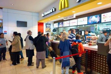 bir Mcdonalds sayaç Servisi