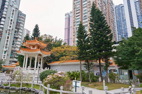 Chiński ogród Makau — Zdjęcie stockowe
