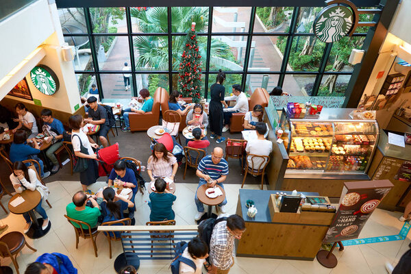 Starbucks coffee shop