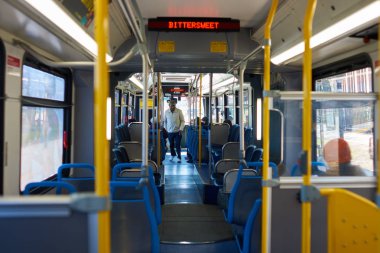 Chicago içinde otobüs