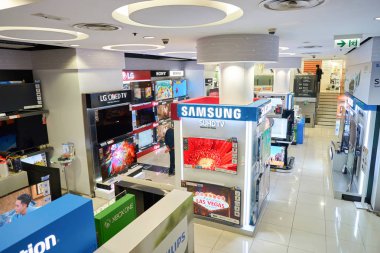 Hong Kong elektronik mağazasında