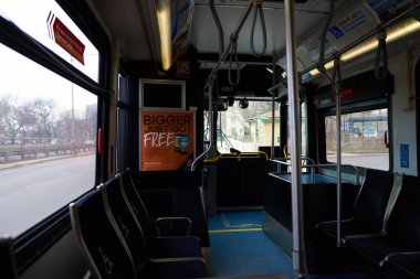 Chicago içinde otobüs