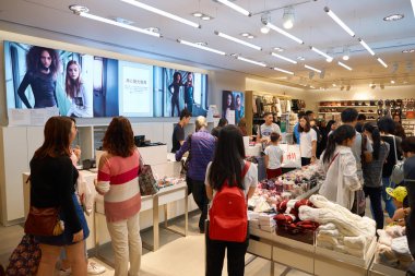 H ve M store içinde Hong Kong