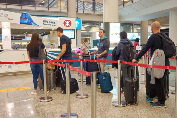 Flughafen Hongkong — Stockfoto