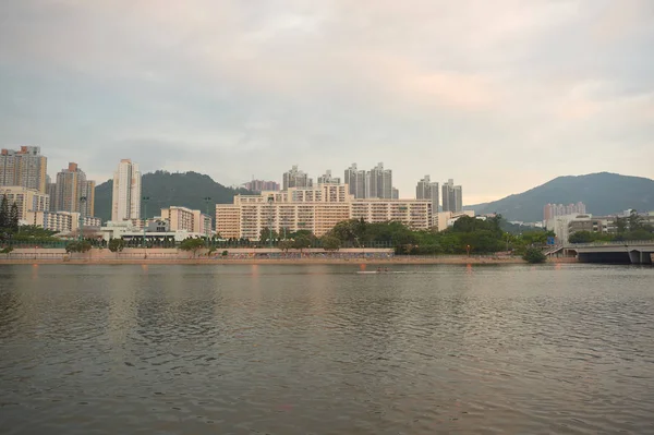 Hong kong på morgonen — Stockfoto