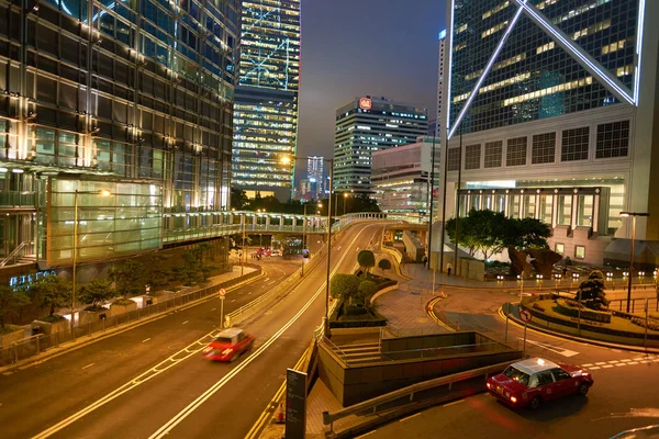 Hong Kong por la noche — Foto de Stock