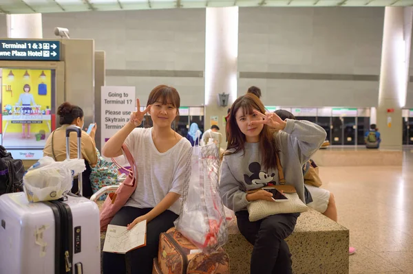 Aeropuerto de Singapur Changi — Foto de Stock