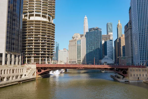 Чикаго міського ландшафту — стокове фото