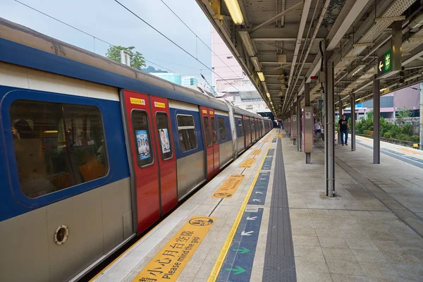 La ferrovia del transito di massa — Foto Stock