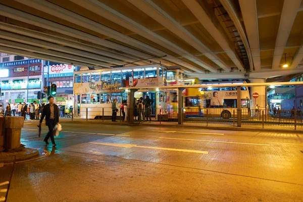 Hong Kong di notte — Foto Stock