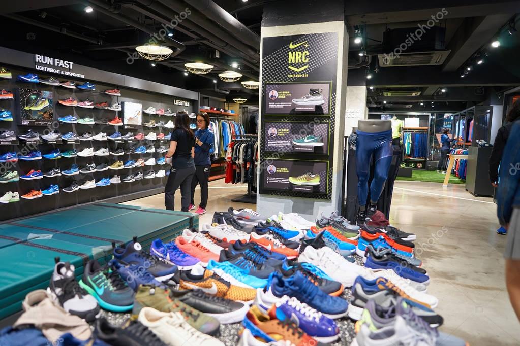 Nike store Hong Kong Stok Editoryel Foto raf teamtime 153348958