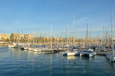 Barcelona kentsel peyzaj 