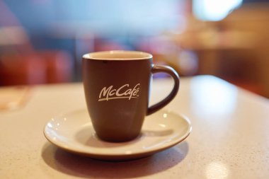sıcak içeceği Mccafe fincan 