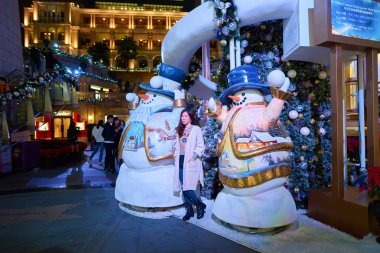 Hong Kong Noel dekorasyon