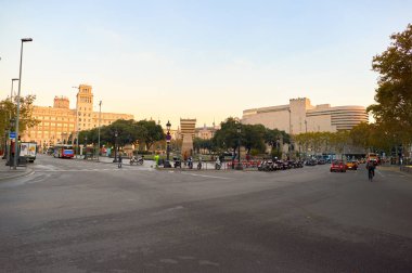 Barcelona kentsel peyzaj 