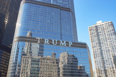 Trump Tower Chicago şehir merkezinde
