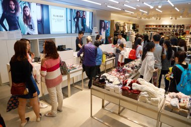 H ve M store içinde Hong Kong