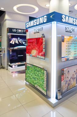 Hong Kong elektronik mağazasında