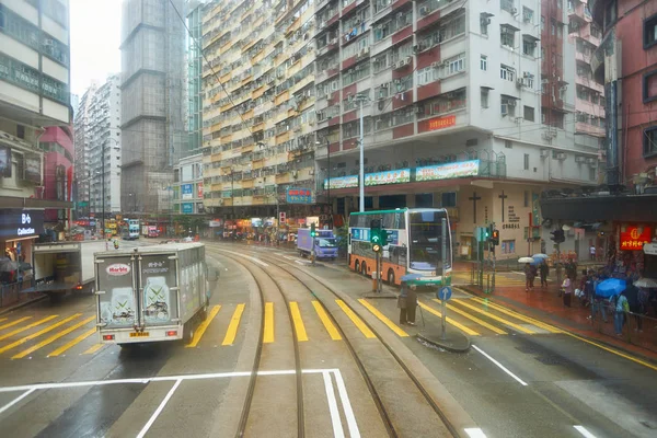 Hong Kong krajobraz miejski — Zdjęcie stockowe