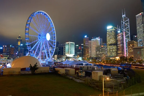 Ferris Wheel in Hong Kong — Stock Photo, Image