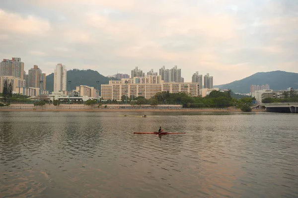 Hong kong på morgonen — Stockfoto