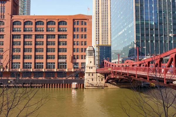 Chicago stedelijk landschap — Stockfoto