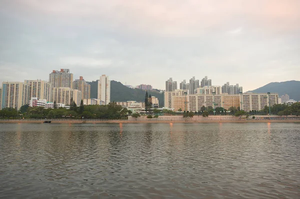 Hong kong på morgonen — Stockfoto