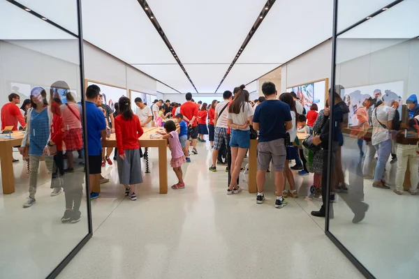 Apple store w hong Kongu — Zdjęcie stockowe