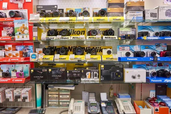 Tienda de electrónica en Hong Kong — Foto de Stock