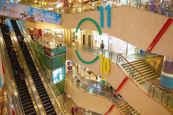 홍콩에 쇼핑 센터 — 스톡 사진