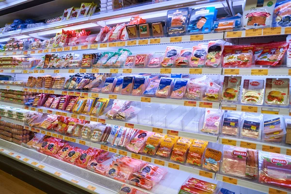 Dentro del supermercado Taste — Foto de Stock