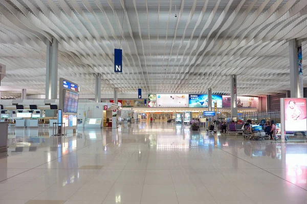 Internationale luchthaven Hongkong — Stockfoto