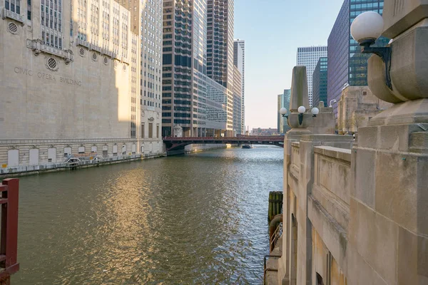 Chicago stedelijk landschap — Stockfoto