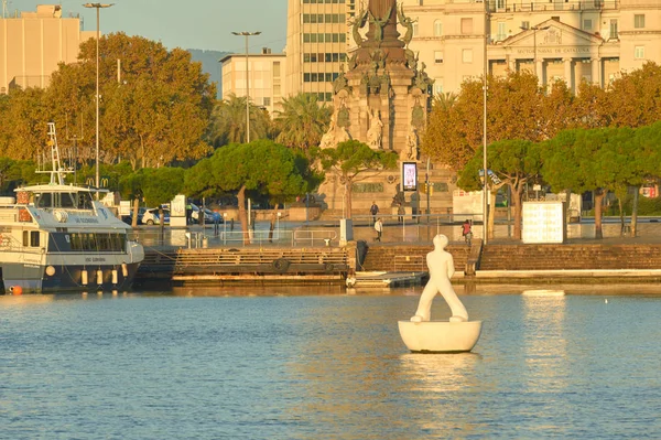 Monumento a Miraestels en Barcelona — Foto de Stock