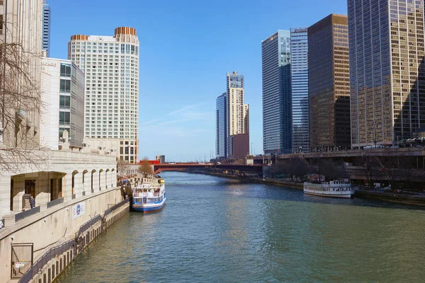 Chicago paisaje urbano — Foto de Stock