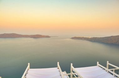 Gün batımında Ege Denizi