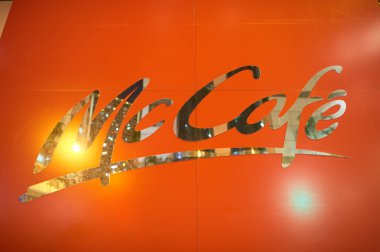 McCafe işareti, yakın çekim