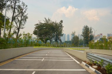 Singapur kentsel peyzaj 