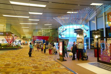 Singapur Changi'nın Havaalanı sosyal ağaç