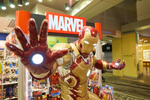 Figura Iron Man en exhibición — Foto de Stock