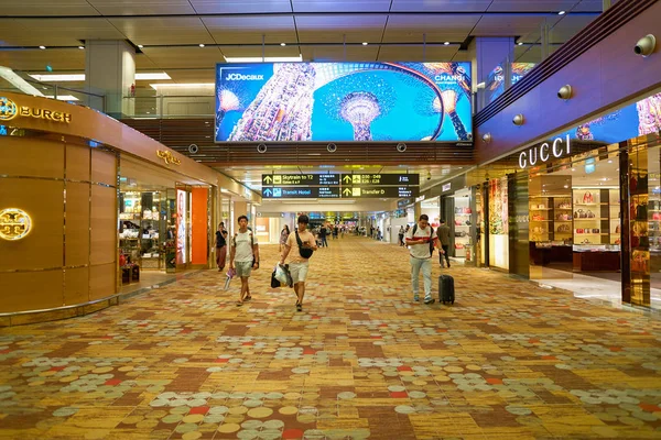 Aeroportul Singapore Changi — Fotografie, imagine de stoc