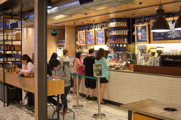 Starbucks Café interior — Foto de Stock