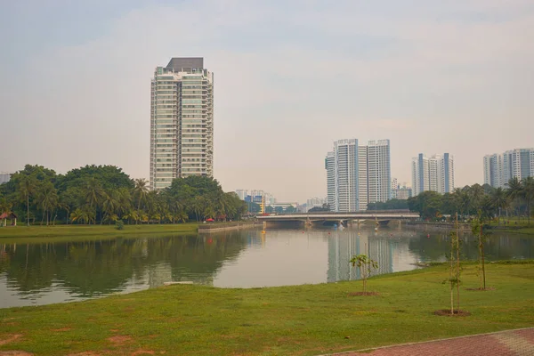 Singapore stedelijk landschap — Stockfoto