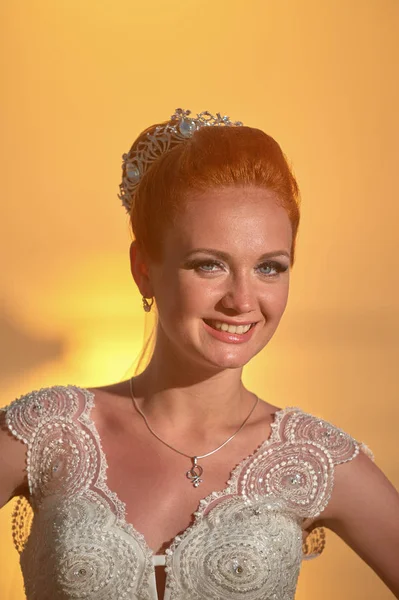 Red-haired Bride — Stockfoto