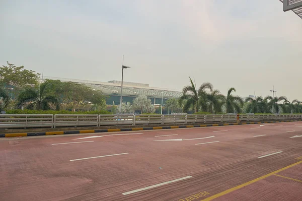 Aeroporto de Changi durante o dia — Fotografia de Stock