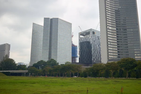 Singapore stedelijk landschap — Stockfoto