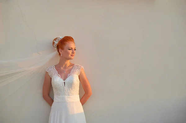 Red-haired Bride — Stockfoto