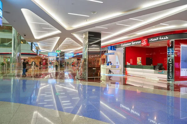 Aeroporto Internacional de Dubai . — Fotografia de Stock