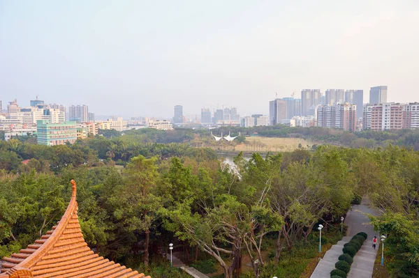 Park i Longgang District i Shenzhen — Stockfoto