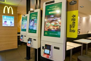 Mcdonald's Restoran içinde.